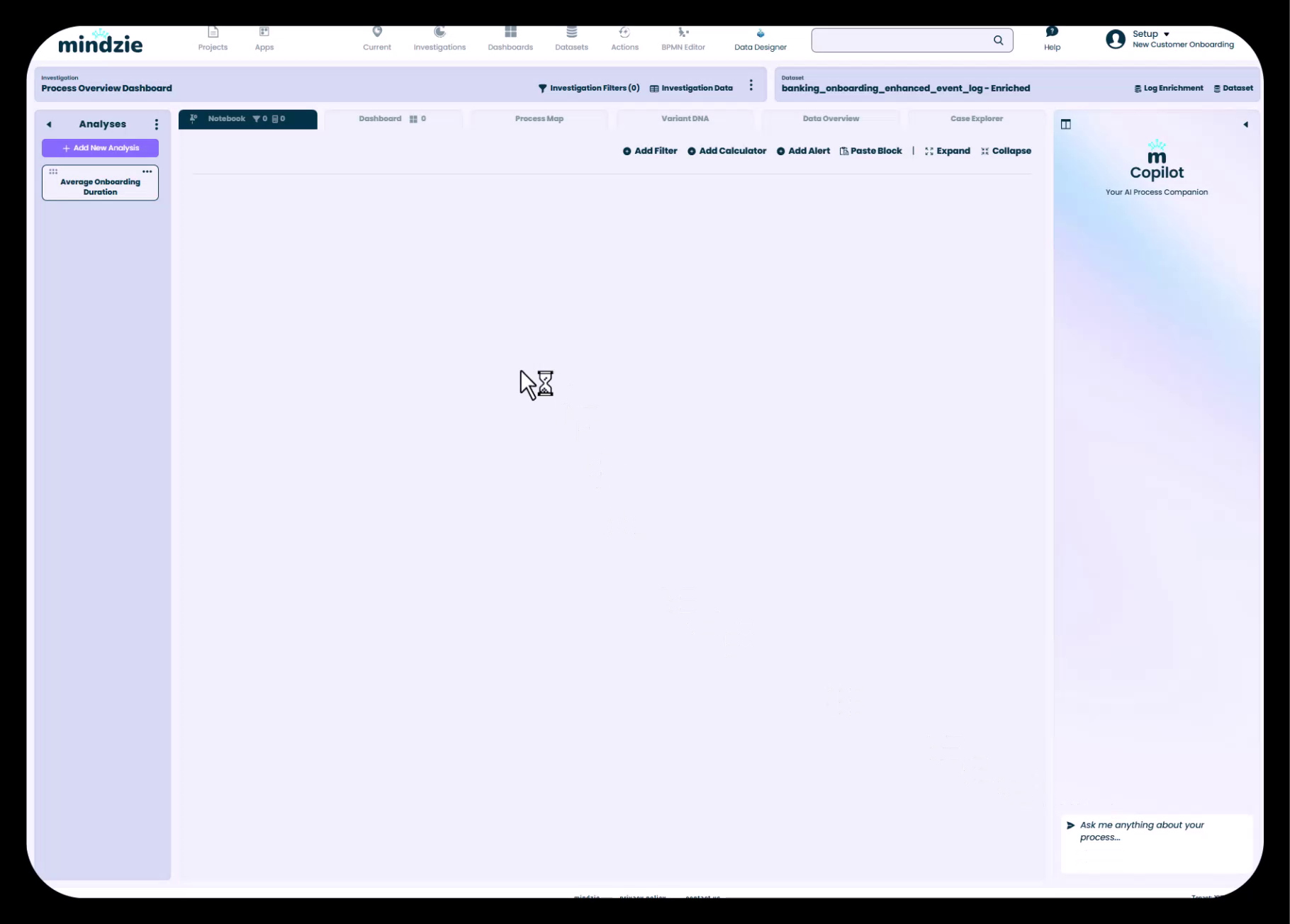Analysis Notebook Interface