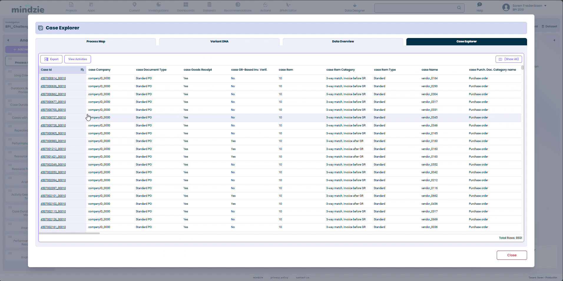 Case Explorer